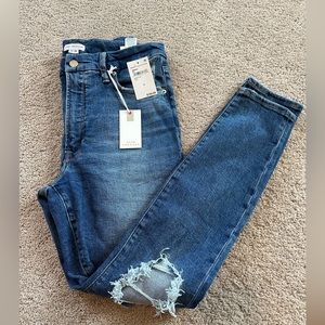 Good American Good Waist High Rise Skinny Sz 10